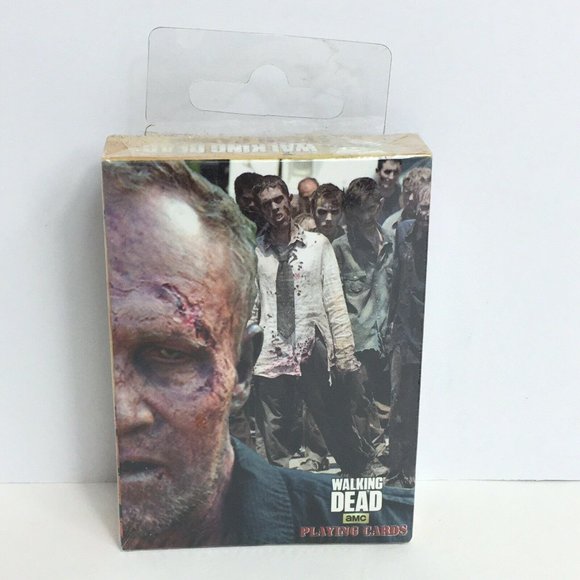 The Walking Dead Playing Cards 2013 AMC Cardinal Industries Zombies Monster New - Picture 9 of 12